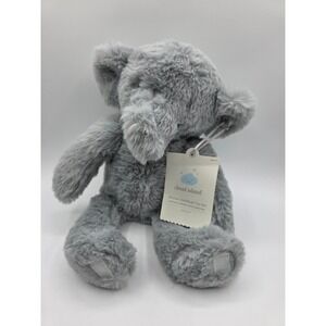 Cloud Island Grey Elephant Plush Stuffed Animal Hook Loop Feet NEW (Plush Only)